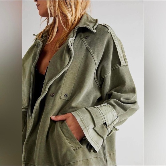 We The Free Jackets & Blazers - We the Free || Roll Out Knit Trench Coat Size M